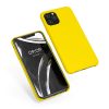 Apple iPhone 11 Pro tok, szilikon, sárga, 49726.163