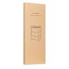 Raft baie cu 3 cosuri Navaris, 96x44x33 cm, organizare rufe si accesorii, maro, bambus