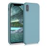 Apple iPhone X / iPhone XS tok, szilikon, kék, 42495.206