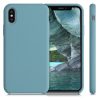 Apple iPhone X / iPhone XS tok, szilikon, kék, 42495.206