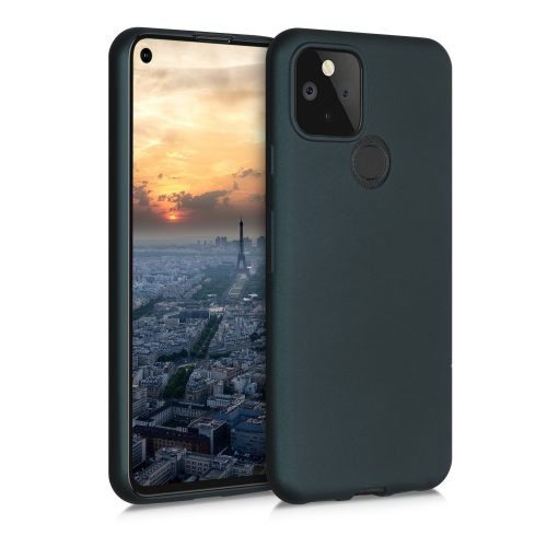 Google Pixel 5 tok, szilikon, zöld, 53565.14