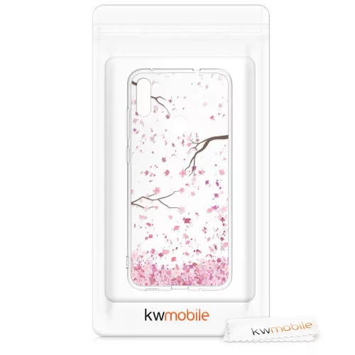 Samsung Galaxy M11 tok, szilikon, rózsaszín, 53603.01