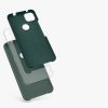 Google Pixel 4a tok, szilikon, zöld, 52549.171