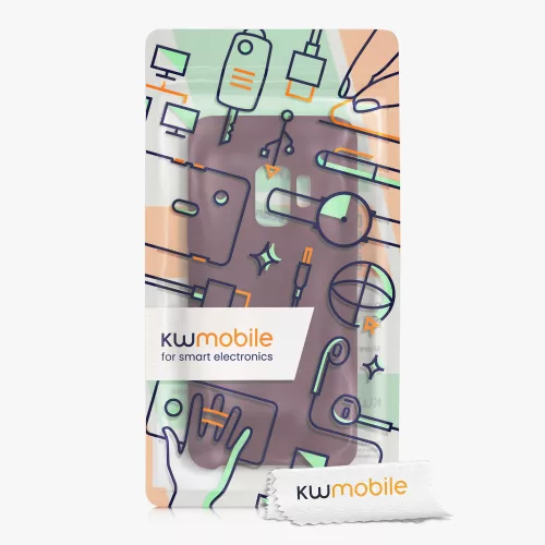 Samsung Galaxy S9 tok, szilikon, lila, 44182.190