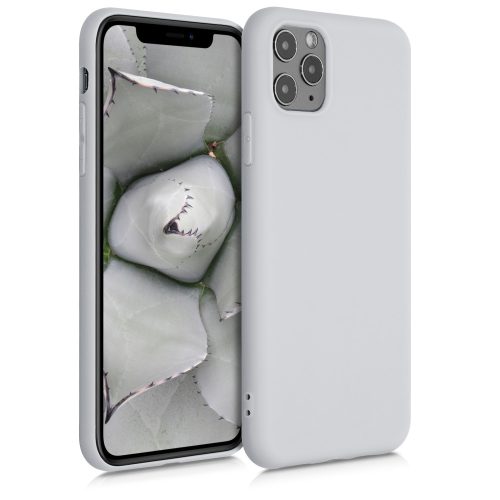 Apple iPhone 11 Pro Max tok, szilikon, szürke, 49789.70