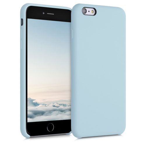 Apple iPhone 6 Plus / iPhone 6s Plus tok, szilikon, kék, 40841.200