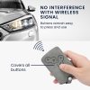 Renault / Dacia autókulcs tok - 4 gombos - Keyless Go, nubuk bőr, szürke, 48568.12