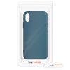 Apple iPhone X / iPhone XS tok, szilikon, zöld, 49982.57