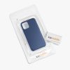 Apple iPhone 12 Mini tok, szilikon, kék, 52640.116