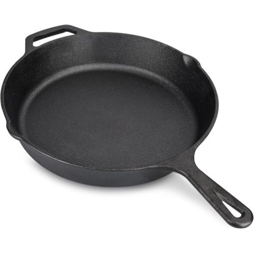 Navaris 30 cm-es öntöttvas mély serpenyő fogantyúval - 48585.01