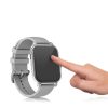 2 db-os tokkészlet Xiaomi Amazfit GTS 2 / Amazfit GTS 2e, szilikon, átlátszó, 53906.01