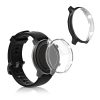 2 db-os tokkészlet Xiaomi Amazfit GTR 2 / Amazfit GTR 2e, szilikon, átlátszó / fekete, 53907.02