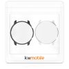 2 db-os tokkészlet Xiaomi Amazfit GTR 2 / Amazfit GTR 2e, szilikon, átlátszó / fekete, 53907.02