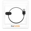USB töltőkábel Xiaomi Amazfit GTR 2 / Amazfit GTS 2, fekete, 53922.01
