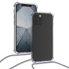 Apple iPhone 12 / iPhone 12 Pro tok, szilikon, átlátszó, 52730.22