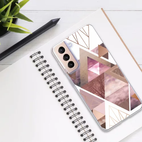 Huzat Samsung Galaxy S21, szilikon, többszínű, 54061.02