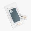 Apple iPhone 12 Mini tok, szilikon, kék, 52640.202