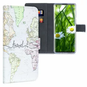   Motorola Edge borító, ökológiai bőr, többszínű, 52760.03