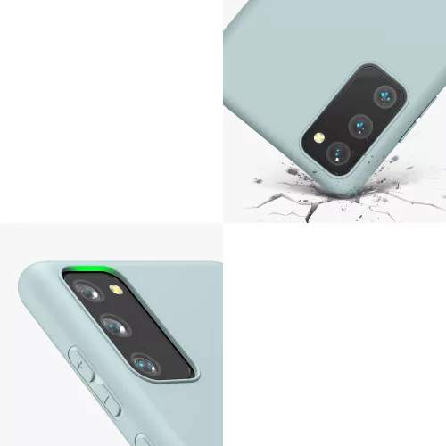 Samsung Galaxy S20 FE tok, szilikon, kék, 53604.200