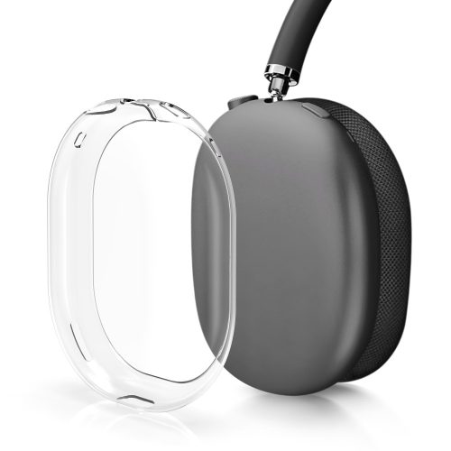 Tok Apple AirPods Max fejhallgatóhoz, Kwmobile, átlátszó, szilikon, 54208.03