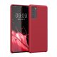 Samsung Galaxy S20 FE tok, szilikon, piros, 53605.208