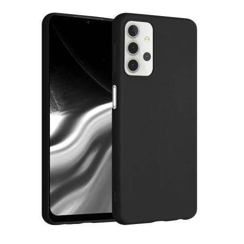 Samsung Galaxy A32 5G tok, szilikon, fekete, 54328.47