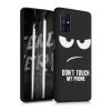 Samsung Galaxy M51 tok, szilikon, fekete, 54375.01