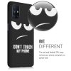 Samsung Galaxy M51 tok, szilikon, fekete, 54375.01