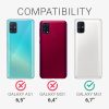 Samsung Galaxy M51 tok, szilikon, fekete, 54375.01