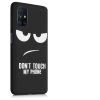 Samsung Galaxy M51 tok, szilikon, fekete, 54375.01