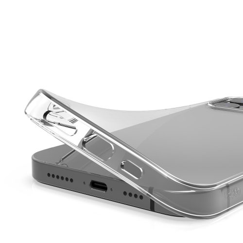 Apple iPhone 12 Pro Max tok, szilikon, átlátszó, 54410.03