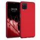 Samsung Galaxy A12 tok, szilikon, piros, 54052.36