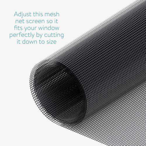 Navaris ablakos rovarháló, 220 x 150 cm, Állítható, Mágneses kapcsok, 54487.2