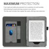 Kindle Paperwhite 10 borító, Eco bőr, szürke, kwmobile, 50222.03