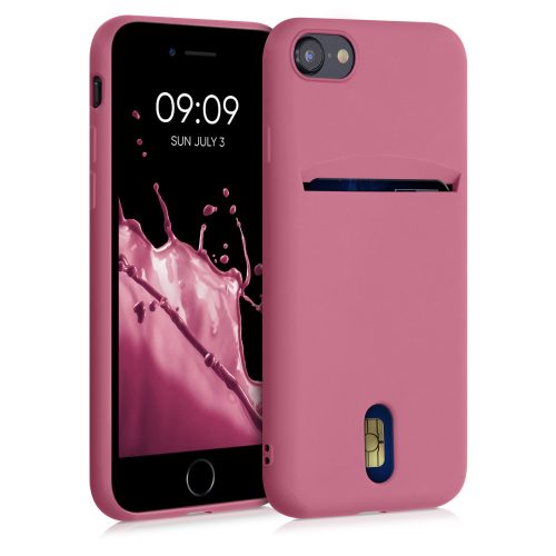 iPhone 8 / iPhone 7 / iPhone SE 2 tok, szilikon, rózsaszín, 49100.167