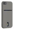 iPhone 8 / iPhone 7 / iPhone SE 2 tok, szilikon, szürke, 49100.155