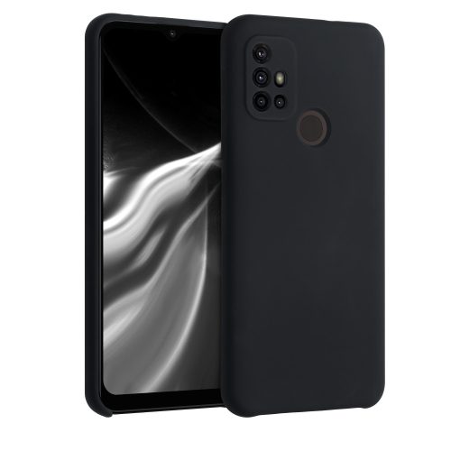 Motorola Moto G30 / Moto G10 tok, szilikon, fekete, 54627.01