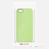 Apple iPhone 5 / iPhone 5s / iPhone SE tok, szilikon, zöld, 42766.214