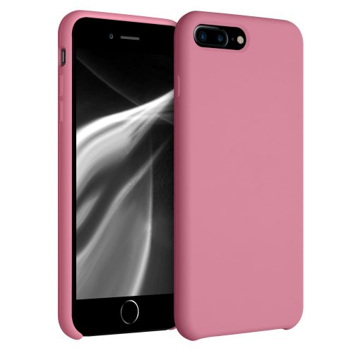 Apple iPhone 8 Plus / iPhone 7 Plus tok, szilikon, rózsaszín, 40842.212