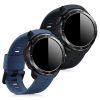 2 db szíjkészlet Honor Watch GS Pro-hoz, szilikon, fekete/kék, 53585.02