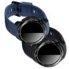 2 db szíjkészlet Honor Watch GS Pro-hoz, szilikon, fekete/kék, 53585.02