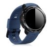 2 db szíjkészlet Honor Watch GS Pro-hoz, szilikon, fekete/kék, 53585.02