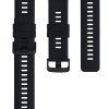 2 db szíjkészlet Honor Watch GS Pro-hoz, szilikon, fekete/kék, 53585.02