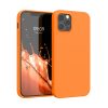 Apple iPhone 12 Pro Max tok, szilikon, narancssárga, 53940.150