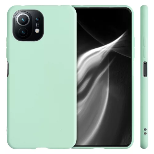Xiaomi Mi 11 Lite 5G tok, szilikon, zöld, 54726.50