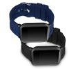 2 db pánt készlet Xiaomi Amazfit Bip / Amazfit Bip Lite, kwmobile, szilikon, kék/fekete, 54776.01