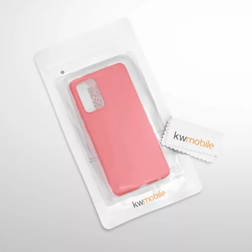 Samsung Galaxy A52 / Galaxy A52 5G / Galaxy A52s 5G tok, szilikon, rózsaszín, 54346.219