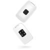 Renault / Dacia autókulcs fedél - 4 gombos - Keyless Go, kwmobile, műanyag, fehér, 54804.48