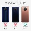 3 db védőfólia készlet Nokia X20 / X10, kwmobile, előlapi, átlátszó, 54877.1 telefonhoz