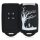 Renault / Dacia autókulcs tok - 4 gombos - Keyless Go, kwmobile, szilikon, fekete / fehér, 49769.18
